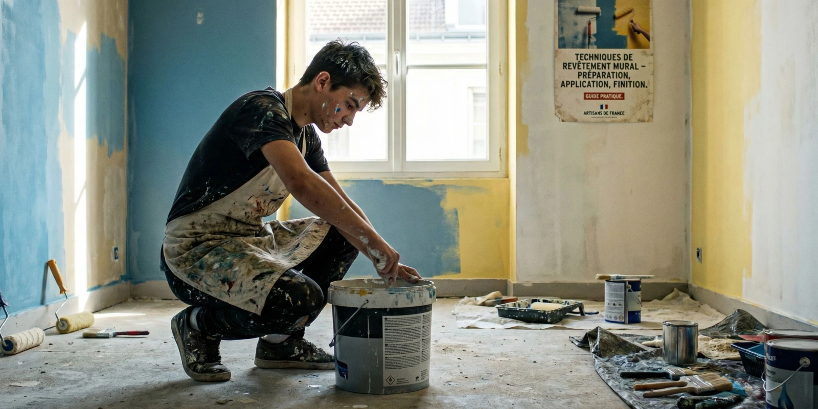 Que Faire Après un CAP Peintre Applicateur de Revêtements ? Poursuite d'Études et Spécialisations