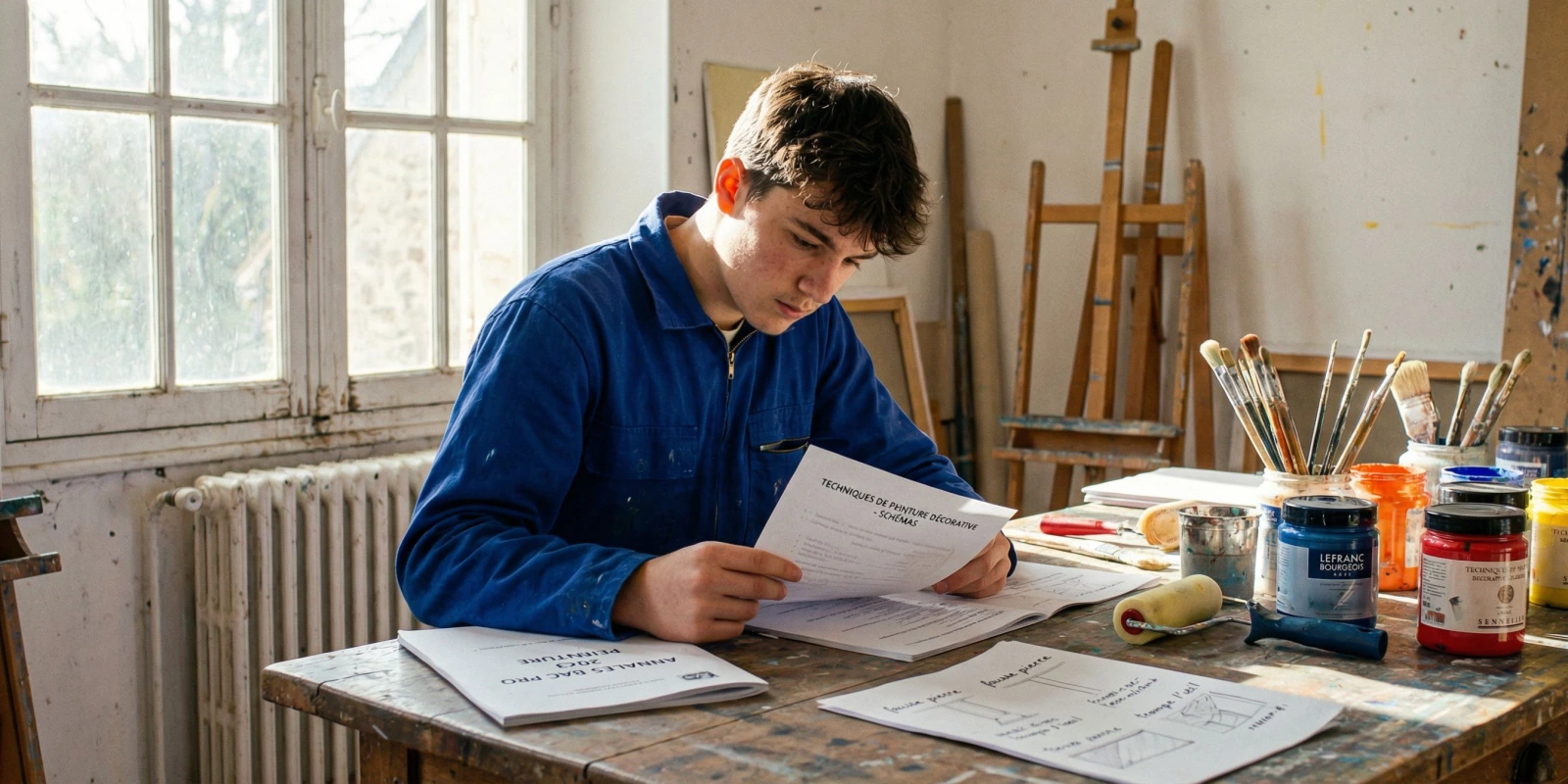 Sujets CAP Peintre Applicateur de Revêtements : Annales 2024, 2025 et Conseils pour S'entraîner